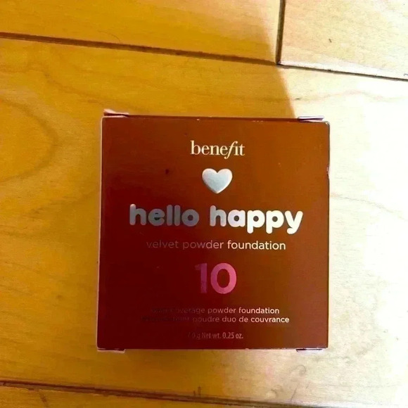 Benefit Hello Happy Velvet Power Foundation 10 Deep Warm - Picture 1 of 3